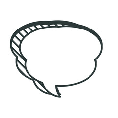 Bubble Chat Comic Conversation Collection Set 