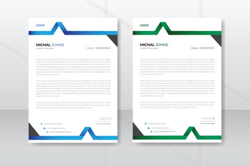 Creative Modern Corporate Letterhead Design Template