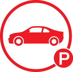 No Car, No Parking, forbidden car