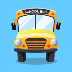 school bus funny  vehicle for kids 