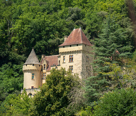 Fototapeta na wymiar chateaux, architecture, mediéval, forteresse, ancien, tourisme