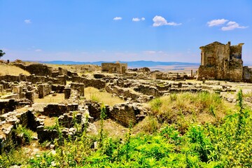 Fototapeta premium Römische Stadt Dougga in Tunesien 
