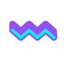 Memphis Elements. simple geometric line object structure shape