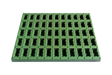 Naklejka premium Cake mold on a white background. Professions: Patisserie.