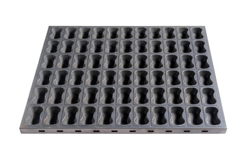 Cake mold on a white background. Professions: Patisserie.