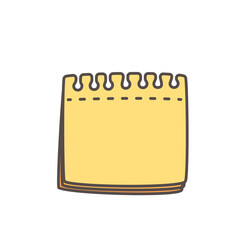 Bullet journal doodle set. hand drawn planner notebook elements