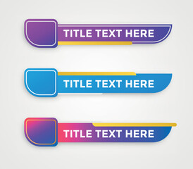 tv news bar. bar newspaper. bar social media. Television broadcast media title banner.