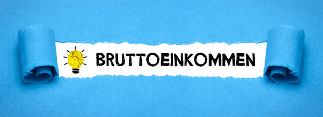Bruttoeinkommen