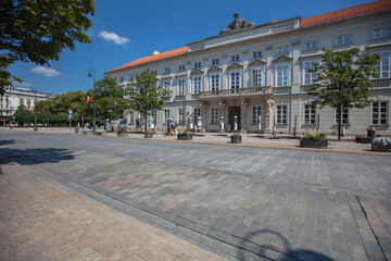 Krakowskie Przedmieście is one of the best known and most prestigious streets of Poland's capital