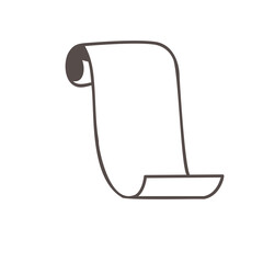 hand drawn ribbon text frame for decorating journals