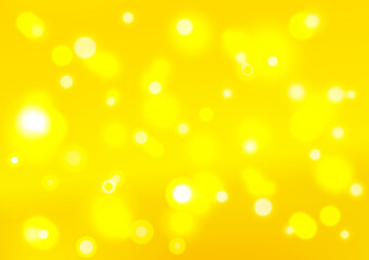 Christmas festival celebration gold boken light effect bubble abstract background backdrop pattern vector illustration EPS10