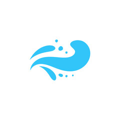 Fototapeta premium splashing water drop vector For decorating Songkran festival posters.