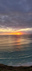 Fototapeta na wymiar sunset over the sea, beaultiful.