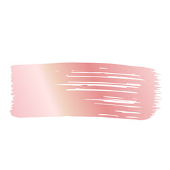 Square text frame with colorful watercolor brush strokes. Isolated on white background.