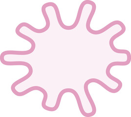 cute abstract pastel modern shape decoration