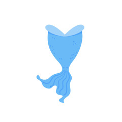 Underwater mermaid tail silhouette cute party decorations for girls