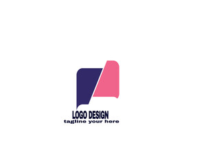simple and modern design concept . logo for company vector file eps 10 . logo with simple and gradient color template
