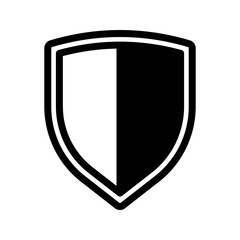 Shield icon. protection sign. vector illustration