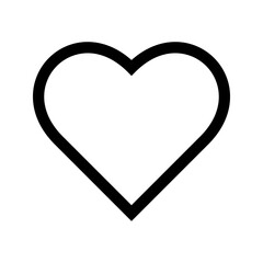 icon heart. Love sign. love vector illustration