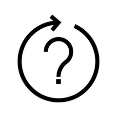 Question Mark icon. question sign. vector illustration