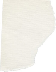 Scrap of white textured watercolor paper