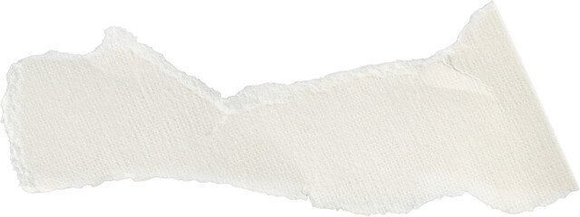 Scrap of white textured watercolor paper