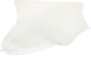 Scrap of white textured watercolor paper