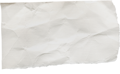 Scrap of white textured watercolor paper