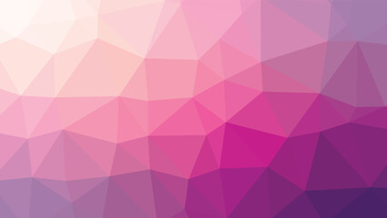 Abstract triangle pattern vector, magenta background for desktop.