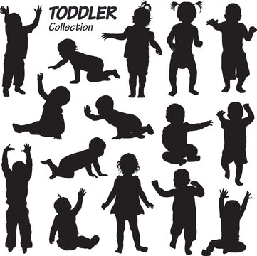 toddler silhouette