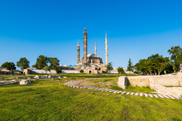 Selimiye Mosque in Edirne, Turkey - the UNESCO World Heritage Site of The Selimiye Mosque in the city of Edirne, Turkey
