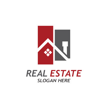 real estate vector logo