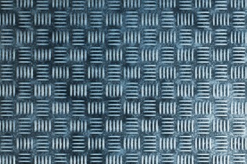 abstract background. a metal mesh consisting of patterns of small squares in blue and white stripes. 3d render. 3d illustration