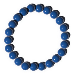 3D Realistic stone bead bracelet. You can be used beaded bracelet icon for several purposes.