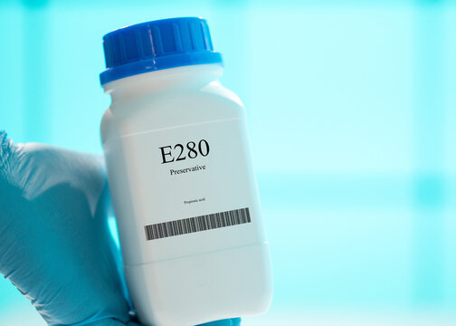 Packaging with nutritional supplements E280 preservative