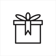 gift icon art minimalist design