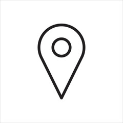 pin locator icon art minimalist design