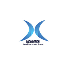 simple and modern design concept . logo for company vector file eps 10 . logo with simple and gradient color template