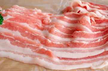 豚バラスライス肉