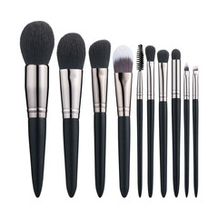 Makeup brushes set mockup