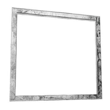 Black White Frame Png Isolated Vector