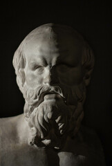 bust of socrates