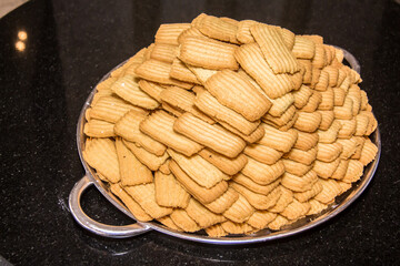 Egyptian Oriental and Traditional Food, Kahk Eid elfetr shot is selective focus with shallow depth of field.