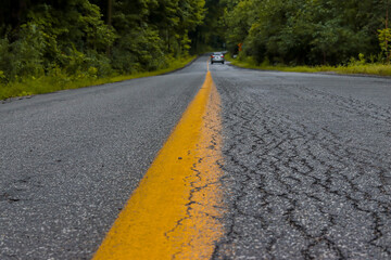 road in the countryside