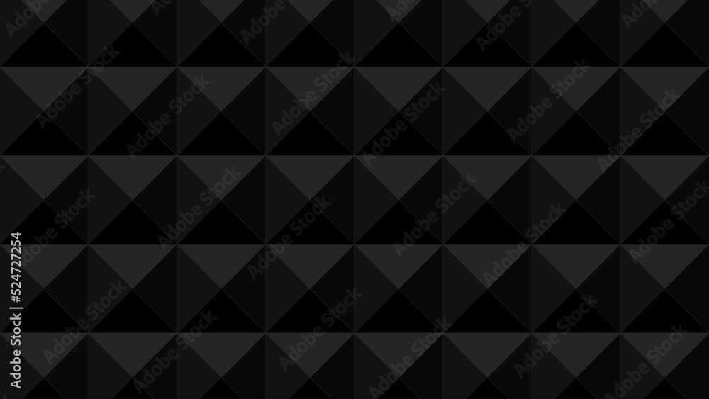 Leinwandbilder background pattern seamless triangles and rectangles. black halftone abstract luxury color geometric