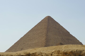 Fototapeta na wymiar The view of pyramid in Cairo