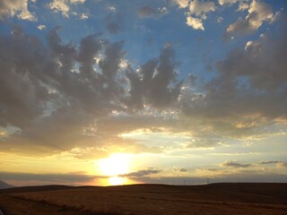 Clouds and Sun