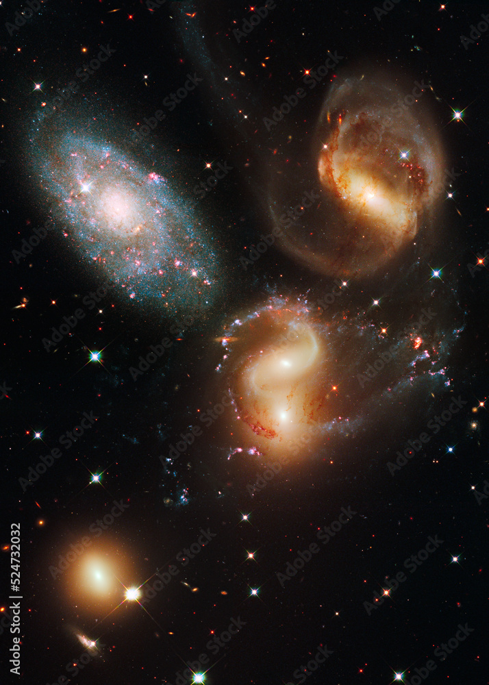 Wall mural new james webb space telescope images. elements of this image furnished by nasa.