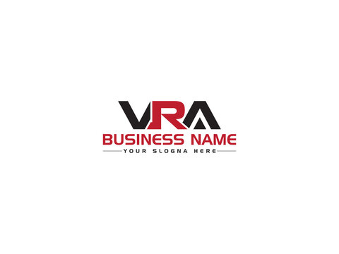 Initial VRA Logo Icon Design, Unique VR vra Logo Letter Vector For Any Type Of Business
