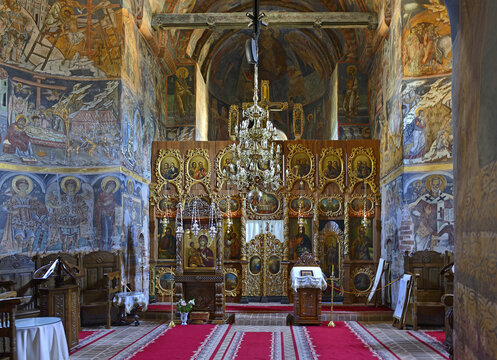 Probota Monastery, Moldavia, Romania, Europe - UNESCO World Heritage Site.